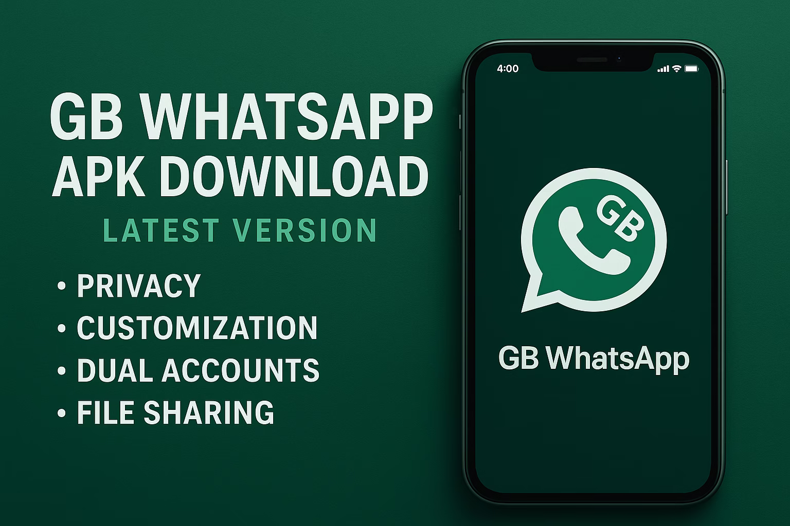 GB WhatsApp APK Download – Latest Version Free