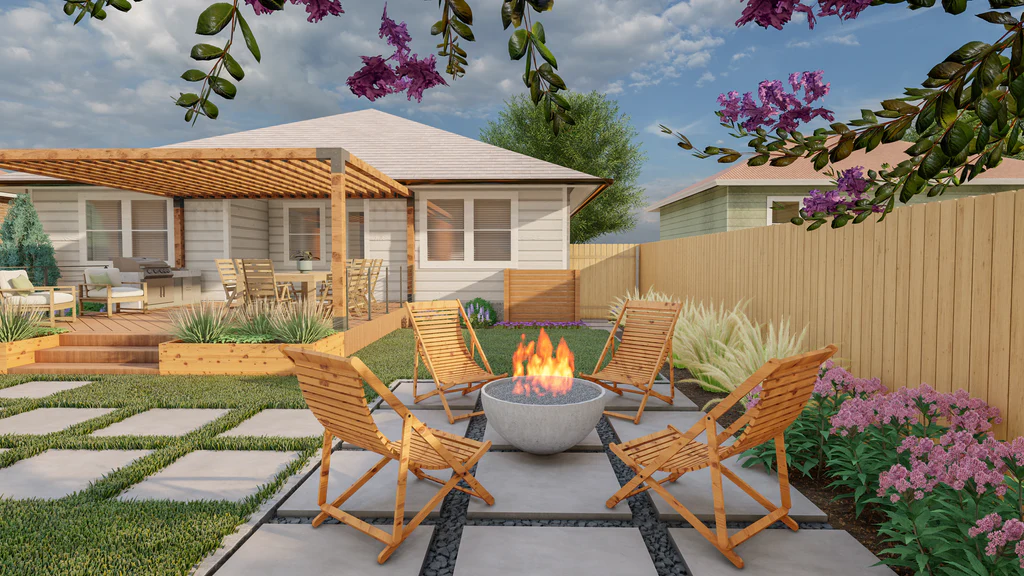 Low-Maintenance Backyard