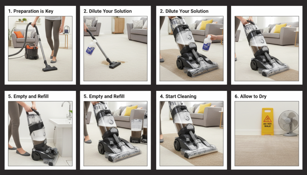 How Do I Use a Vax Carpet Cleaner?