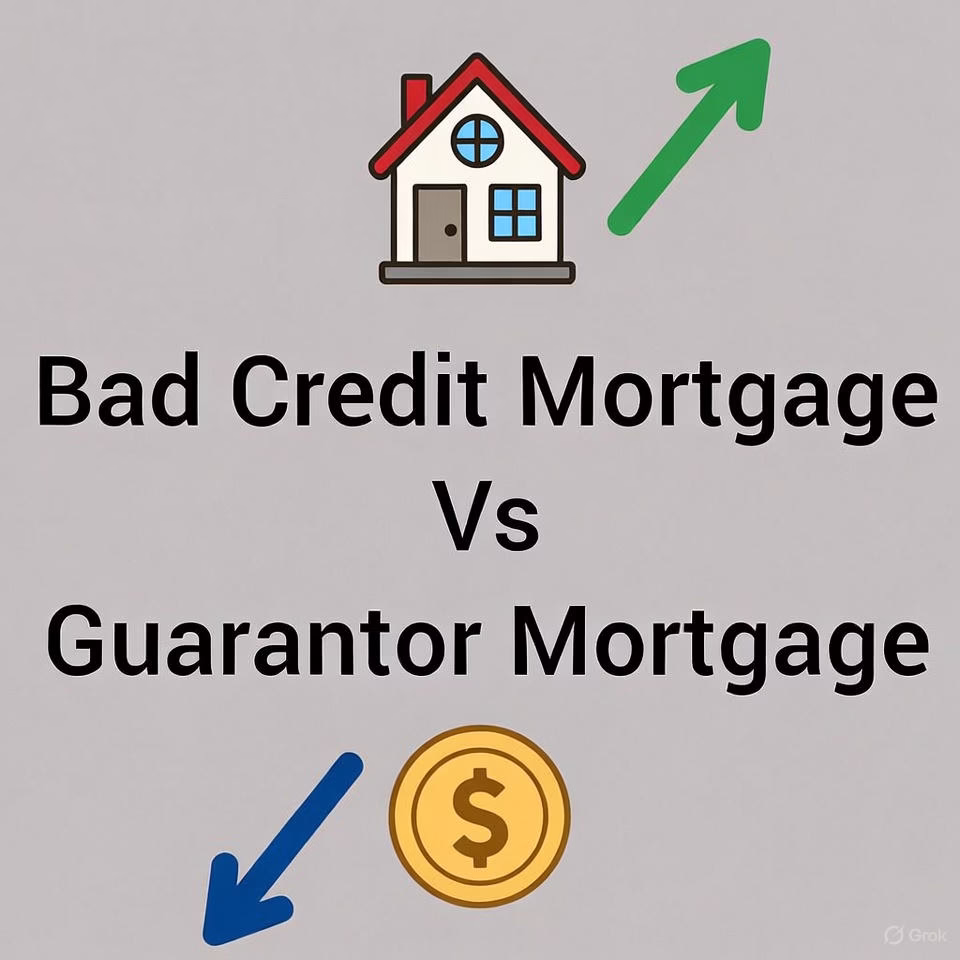 Bad Credit Mortgage Vs Guarantor Mortgage