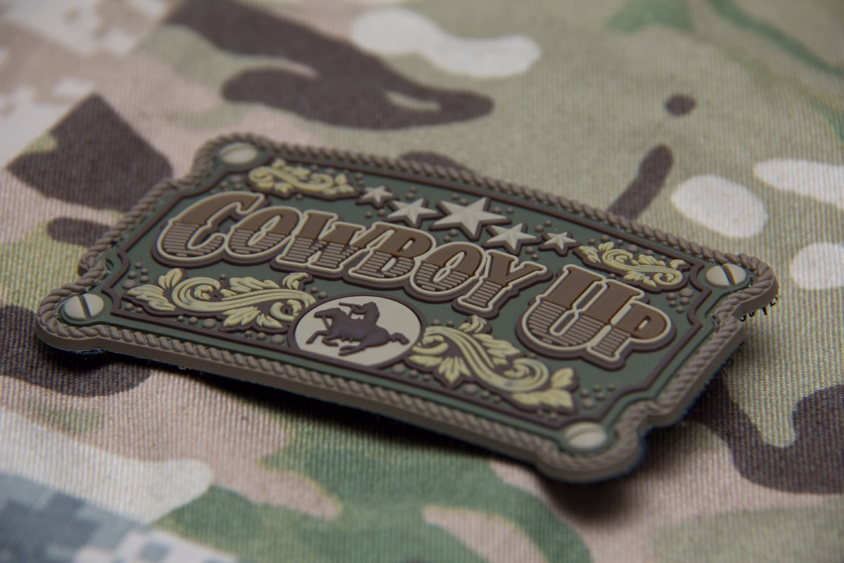 Cowboy PVC Patches