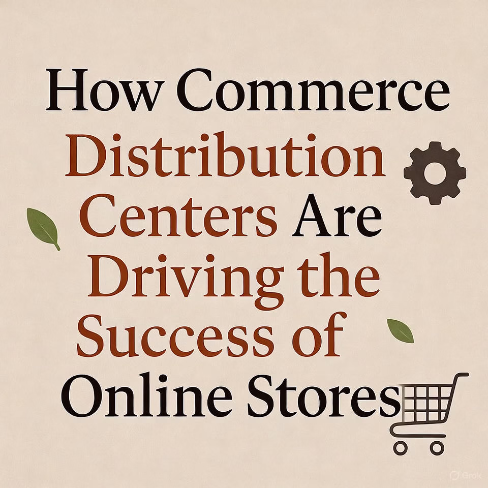 How Commerce Distribution Centers Are Driving the Success of Online Stores