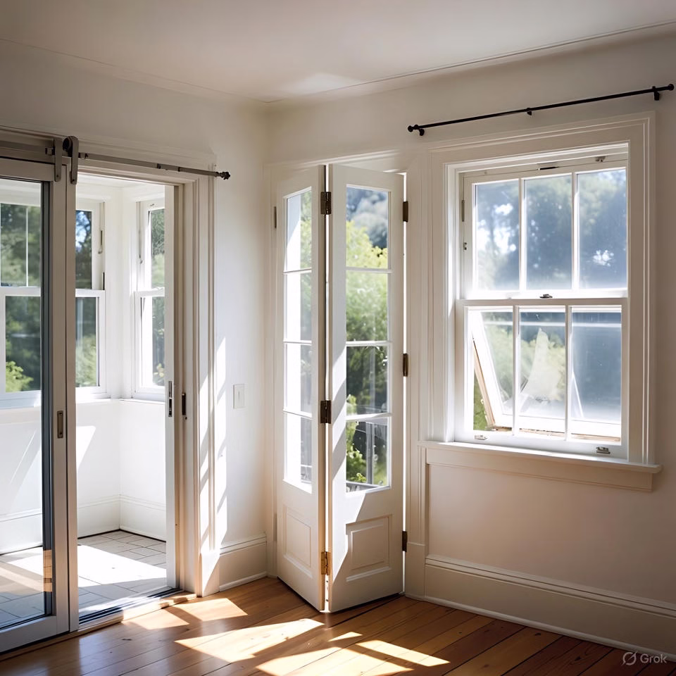 How Folding Doors, Sliding Doors, and Casement Doors Improve Ventilation