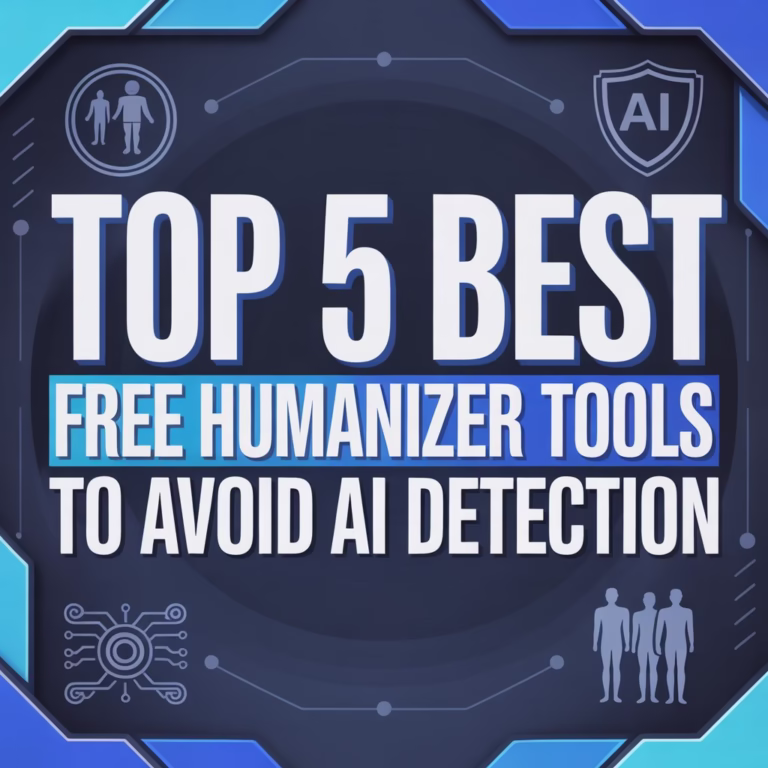Top 5 Best Free Humanizer Tools to Avoid AI Detection
