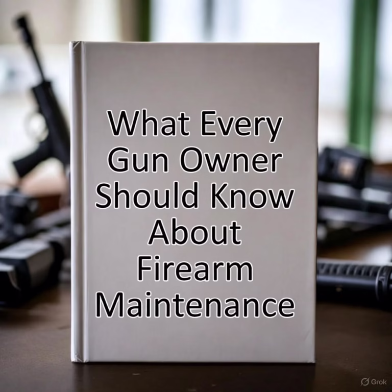 What Every Gun Owner Should Know About Firearm Maintenance