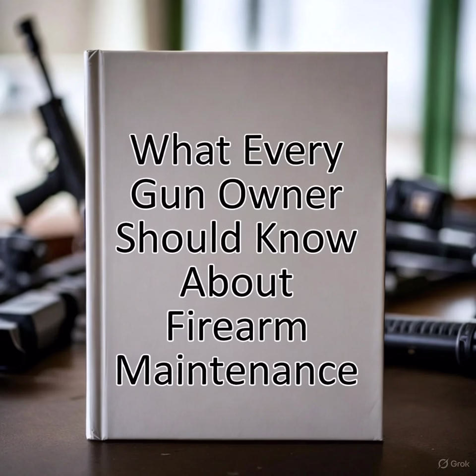 What Every Gun Owner Should Know About Firearm Maintenance