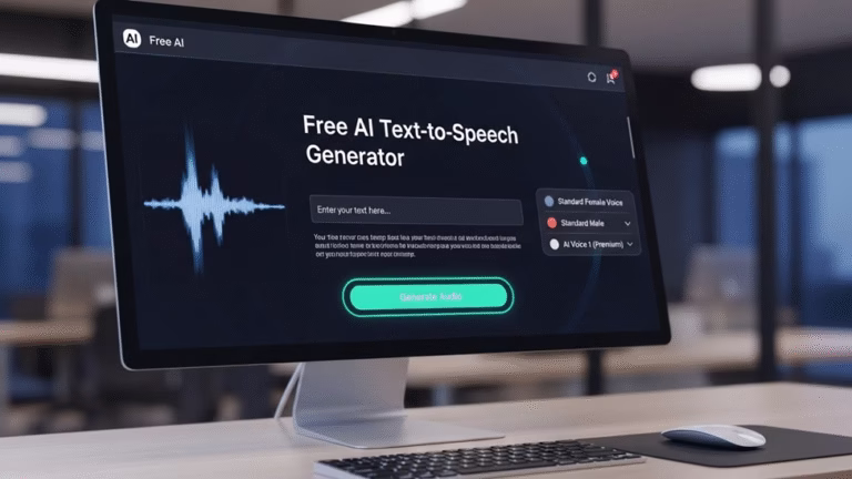 Free​ A⁠I Te​x​t-t‍o-Speech Ge‍nerator