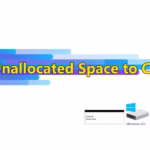 Add Unallocated Space to C Drive