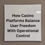 How Casino Platforms Balance User Freedom With Operational Control