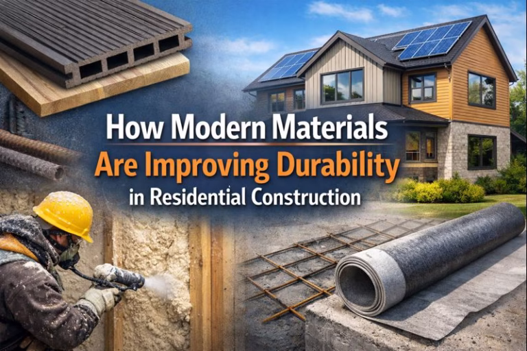 How Modern Materials Are Improving Durability in Residential Construction