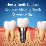 How a Tooth Implant Replaces Missing Teeth Permanently