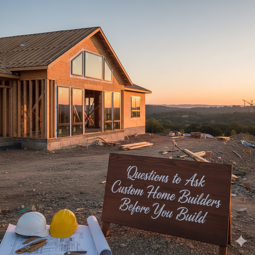 Questions to Ask Custom Home Builders Before You Build