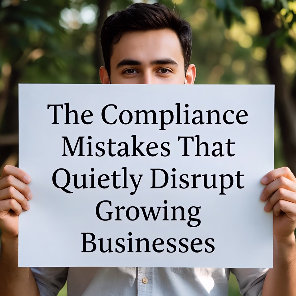 The Compliance Mistakes That Quietly Disrupt Growing Businesses