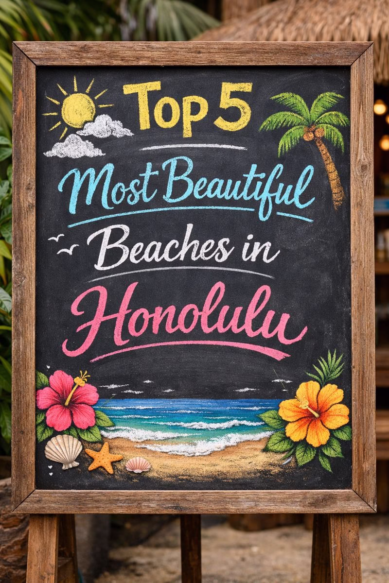 Top 5 Most Beautiful Beaches in Honolulu