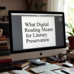 What Digital Reading Means for Literary Preservation