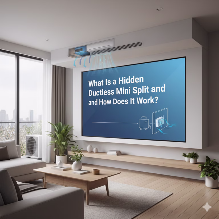What Is a Hidden Ductless Mini Split and How Does It Work