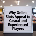 Why Online Slots Appeal to Casual and Experienced Players