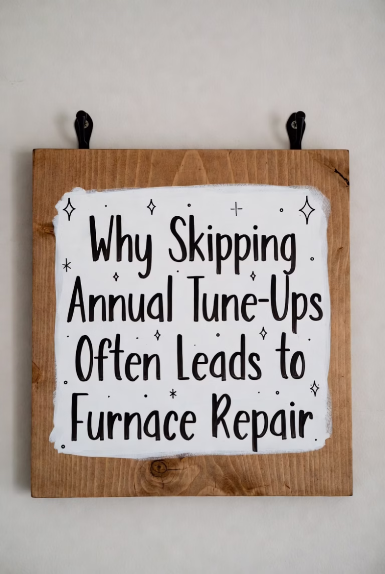 Why Skipping Annual Tune-Ups Often Leads to Furnace Repair