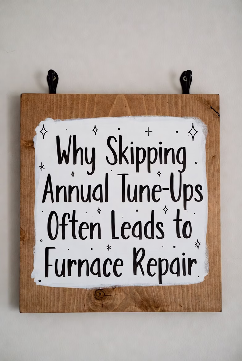 Why Skipping Annual Tune-Ups Often Leads to Furnace Repair
