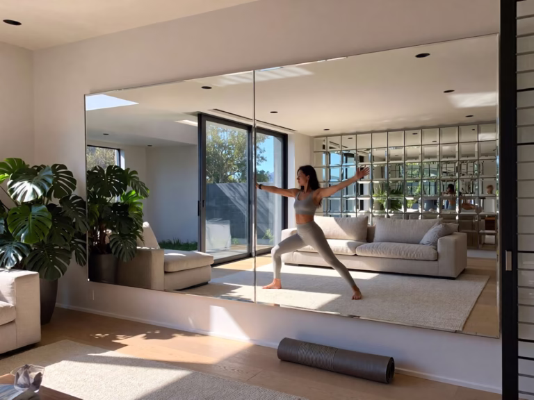 Home Gym Mirror Guide: Benefits, Types, Buying & Installation Tips