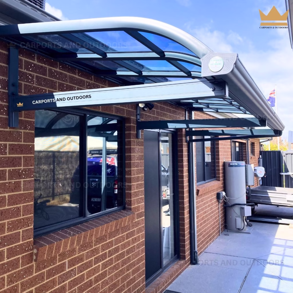 aluminium frame awning