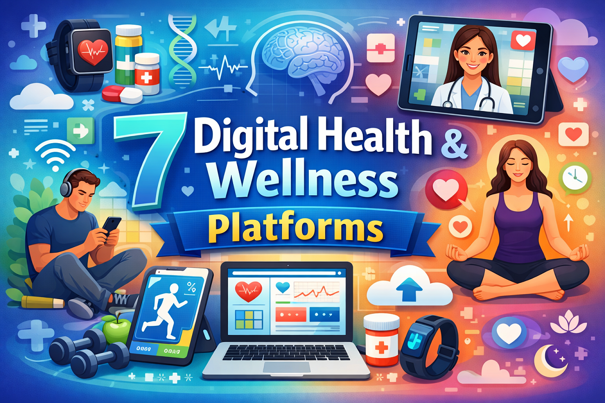 7 Digital Health & Wellness Platforms