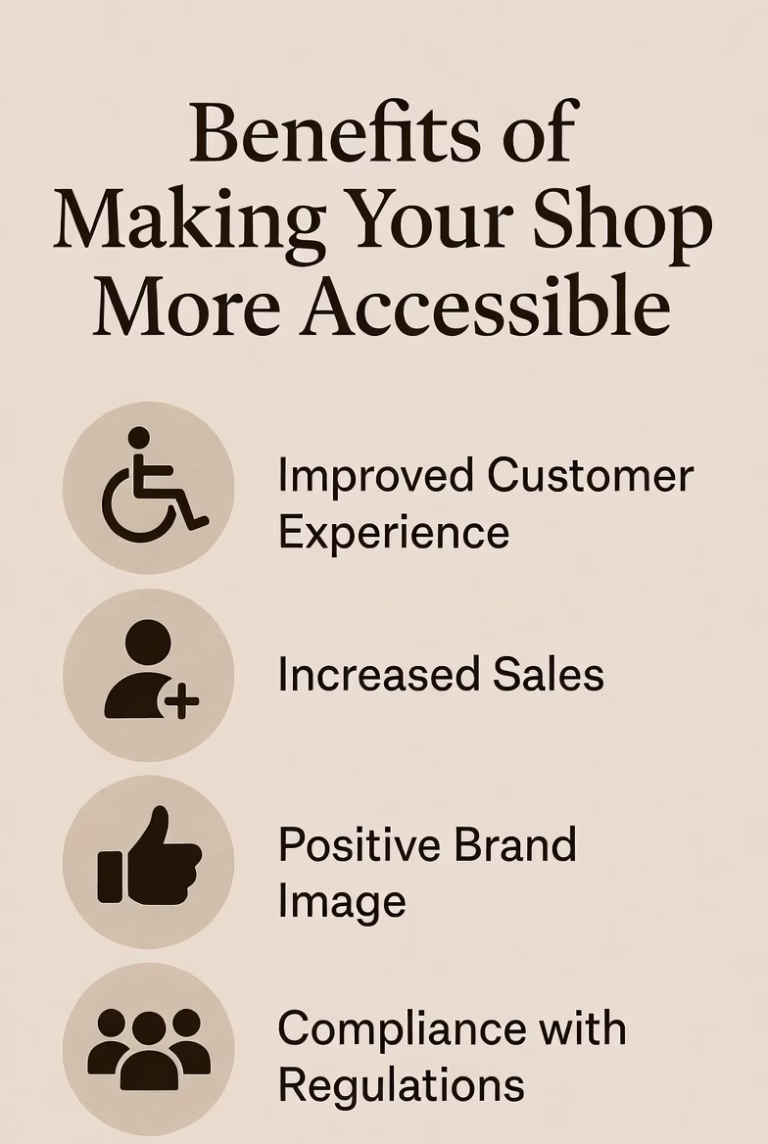 Benefits of Making Your Shop More Accessible