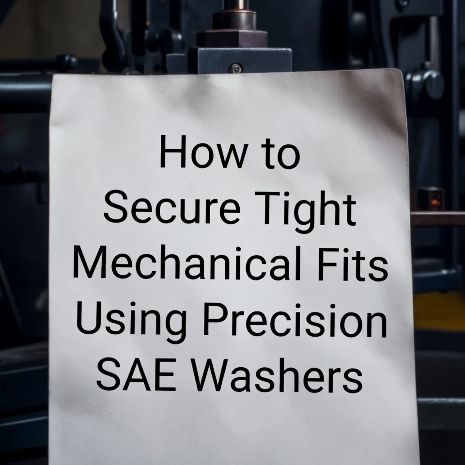 How to Secure Tight Mechanical Fits Using Precision SAE Washers