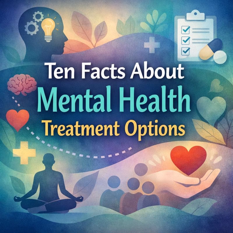 Ten Facts About Mental Health Treatment Options