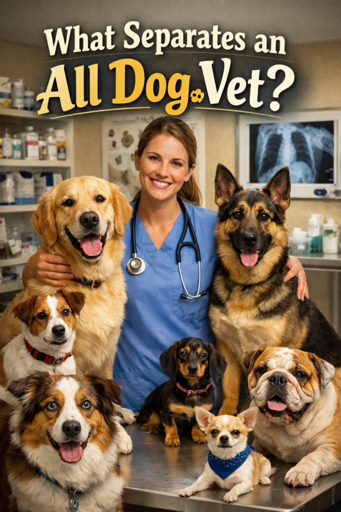 What Separates an All Dog Vet