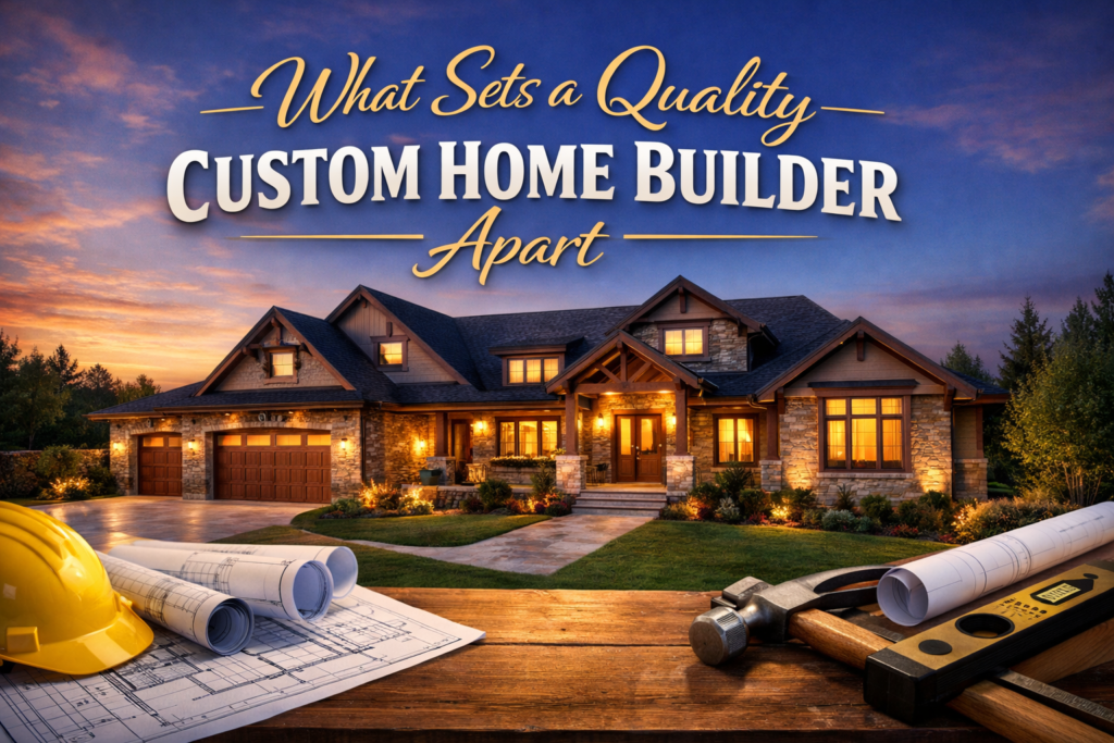 What Sets a Quality Custom Home Builder Apart