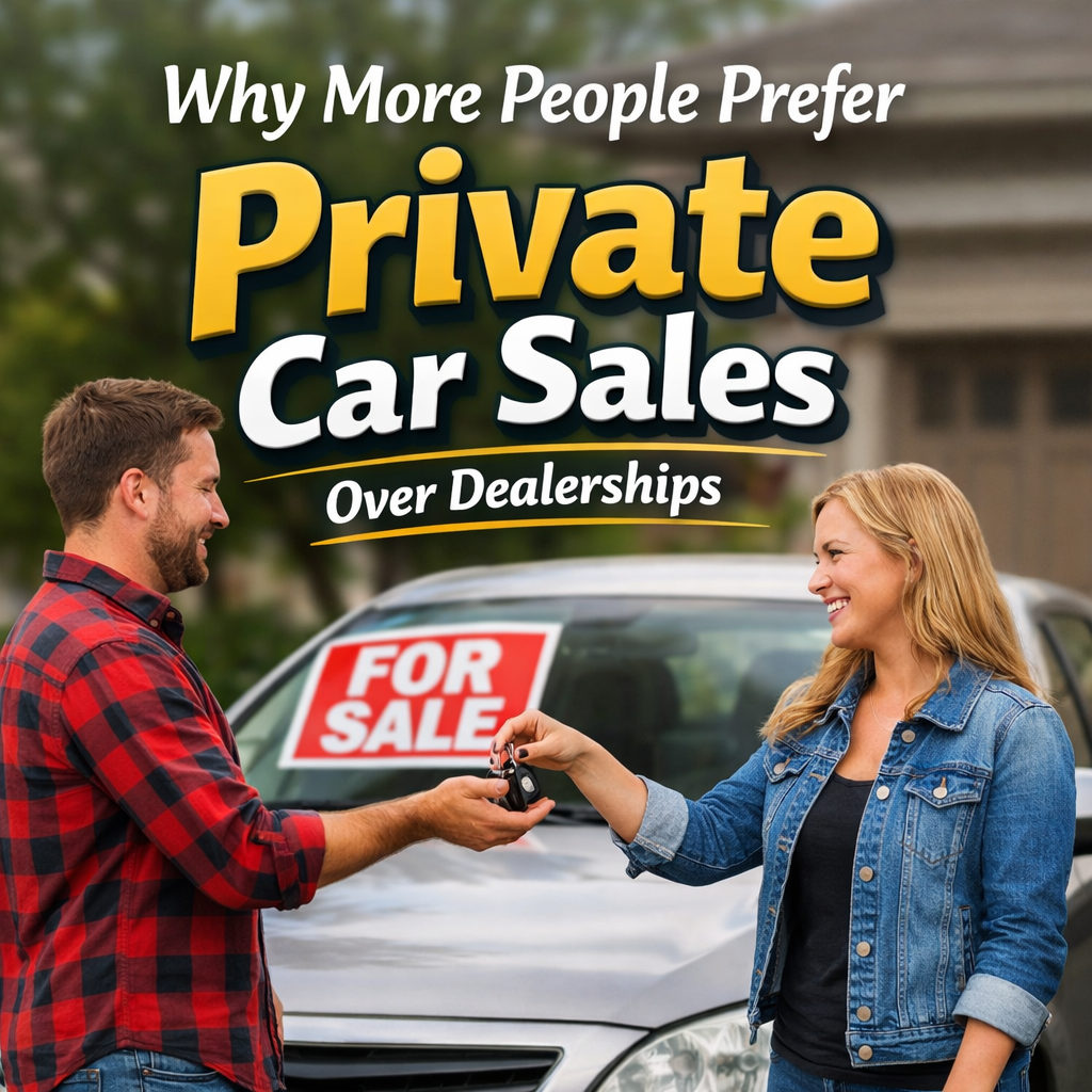 Why More People Prefer Private Car Sales Over Dealerships