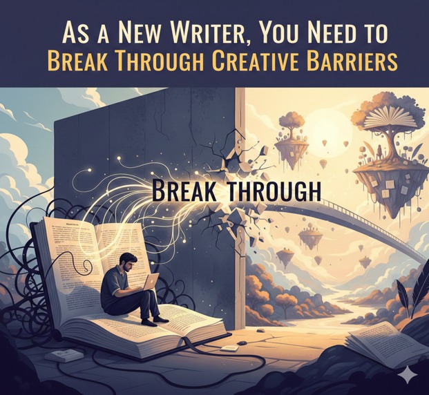 As a New Writer, You Need to Break Through Creative Barriers