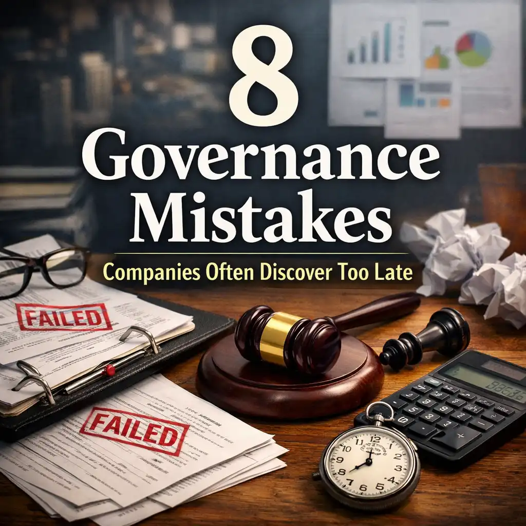 8 Governance Mistakes Companies Often Discover Too Late