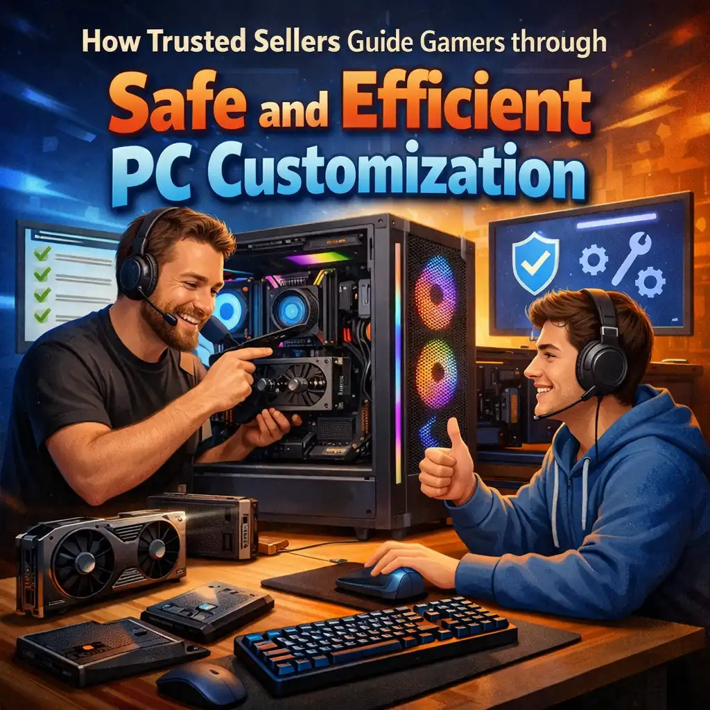 How Trusted Sellers Guide Gamers through Safe and Efficient PC Customization