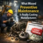 What Missed Preventive Maintenance Is Really Costing Manufacturers