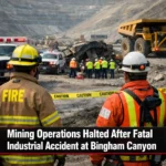 Mining Operations Halted After Fatal Industrial Accident at Bingham Canyon