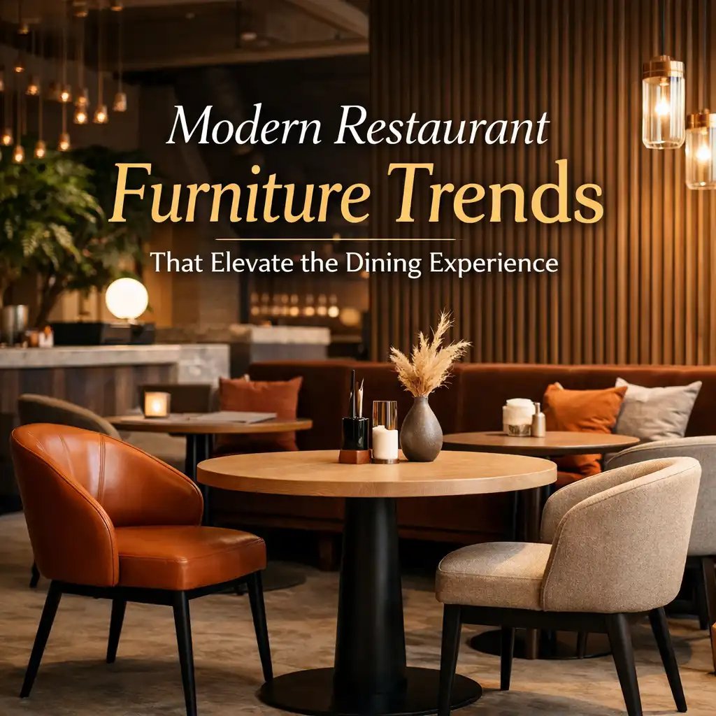 Modern Restaurant Furniture Trends That Elevate the Dining Experience