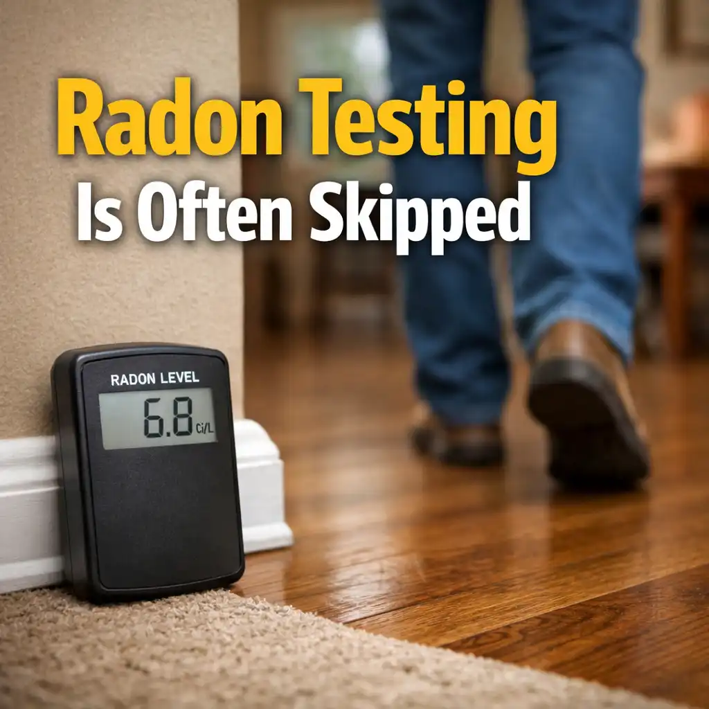 Radon Testing Is Often Skipped