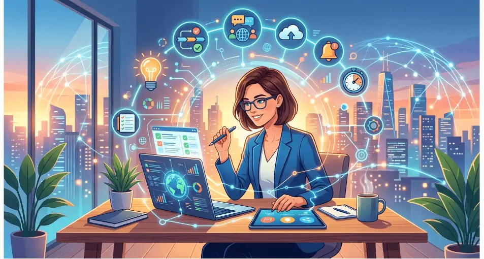 work-smarter-connected-world