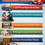 Steps to Take If You Are Injured by a Distracted Driver