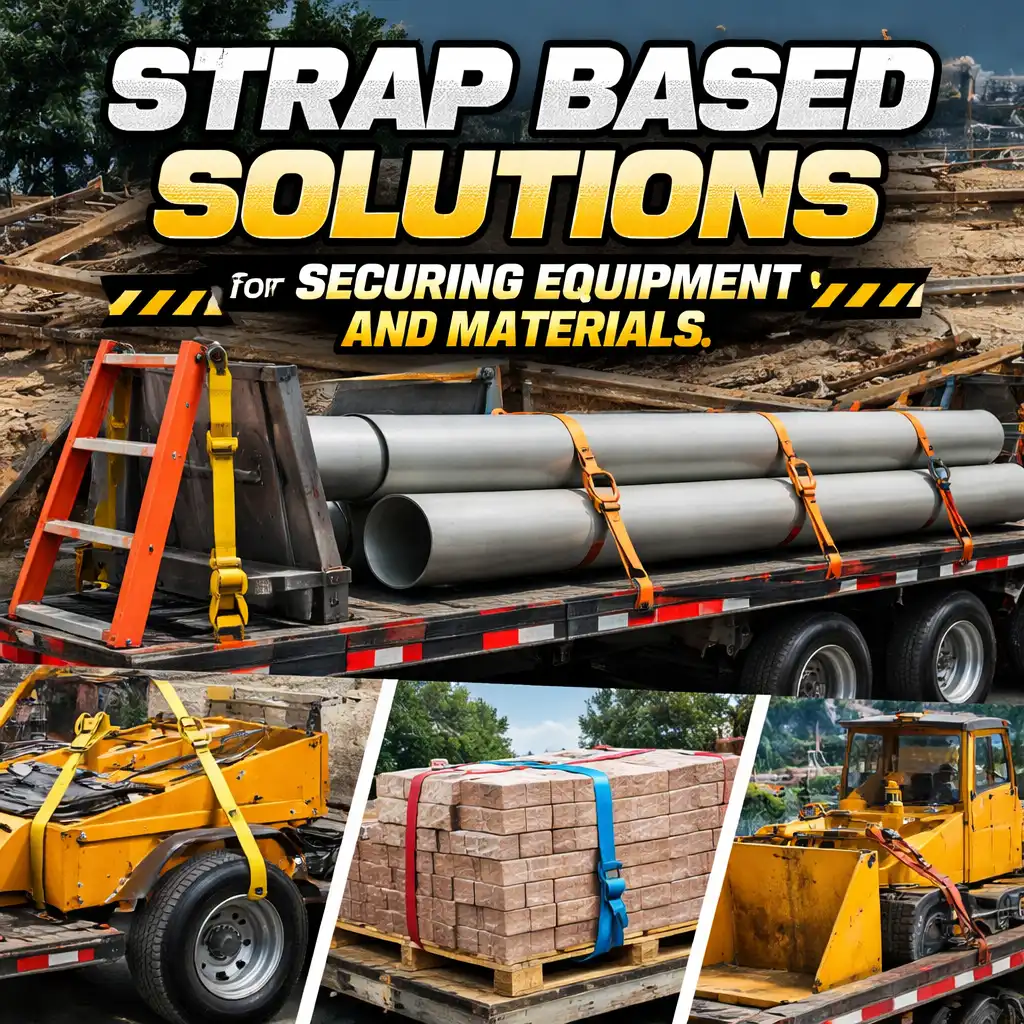 Strap Based Solutions for Securing Equipment and Materials
