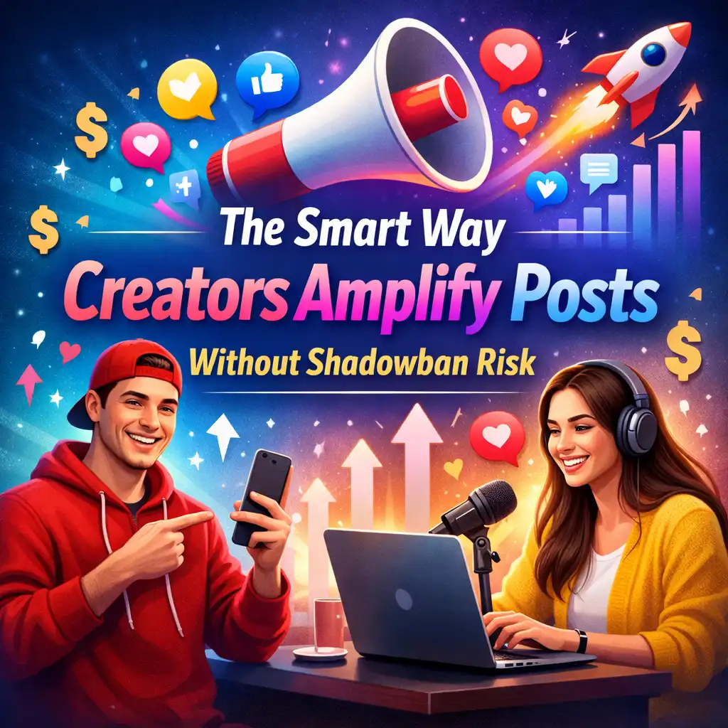 The Smart Way Creators Amplify Posts Without Shadowban Risk