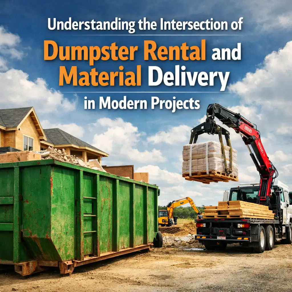 Understanding the Intersection of Dumpster Rental and Material Delivery in Modern Projects