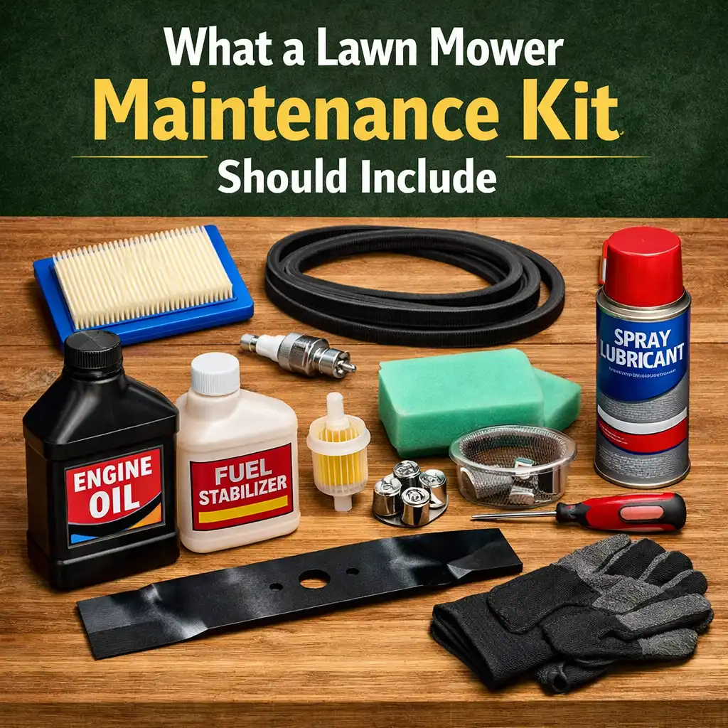 What a Lawn Mower Maintenance Kit Should Include