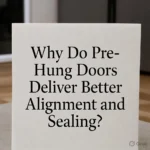 Why Do Pre-Hung Doors Deliver Better Alignment and Sealing