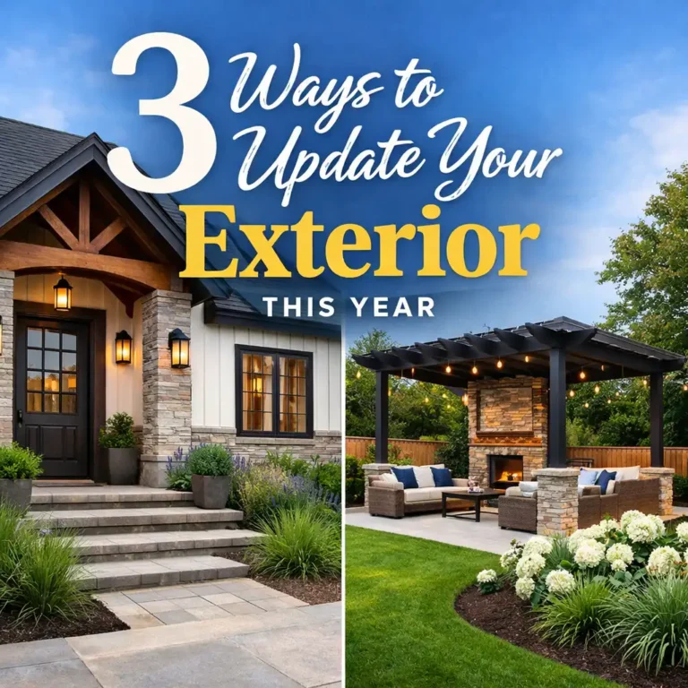 3 Ways to Update Your Exterior This Year