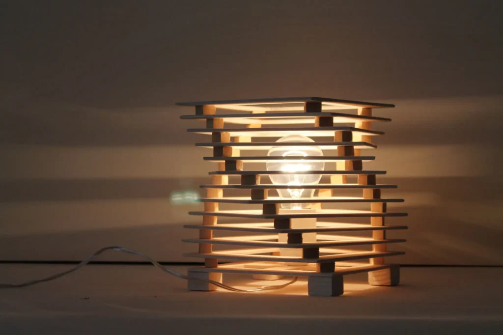 How to Decorate your home with a Handmade Wood Lamp?