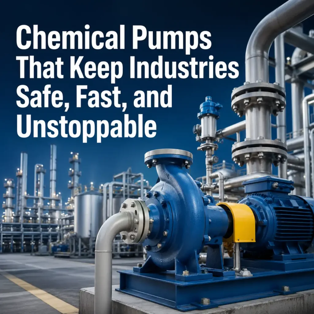 Chemical Pumps That Keep Industries Safe, Fast, and Unstoppable