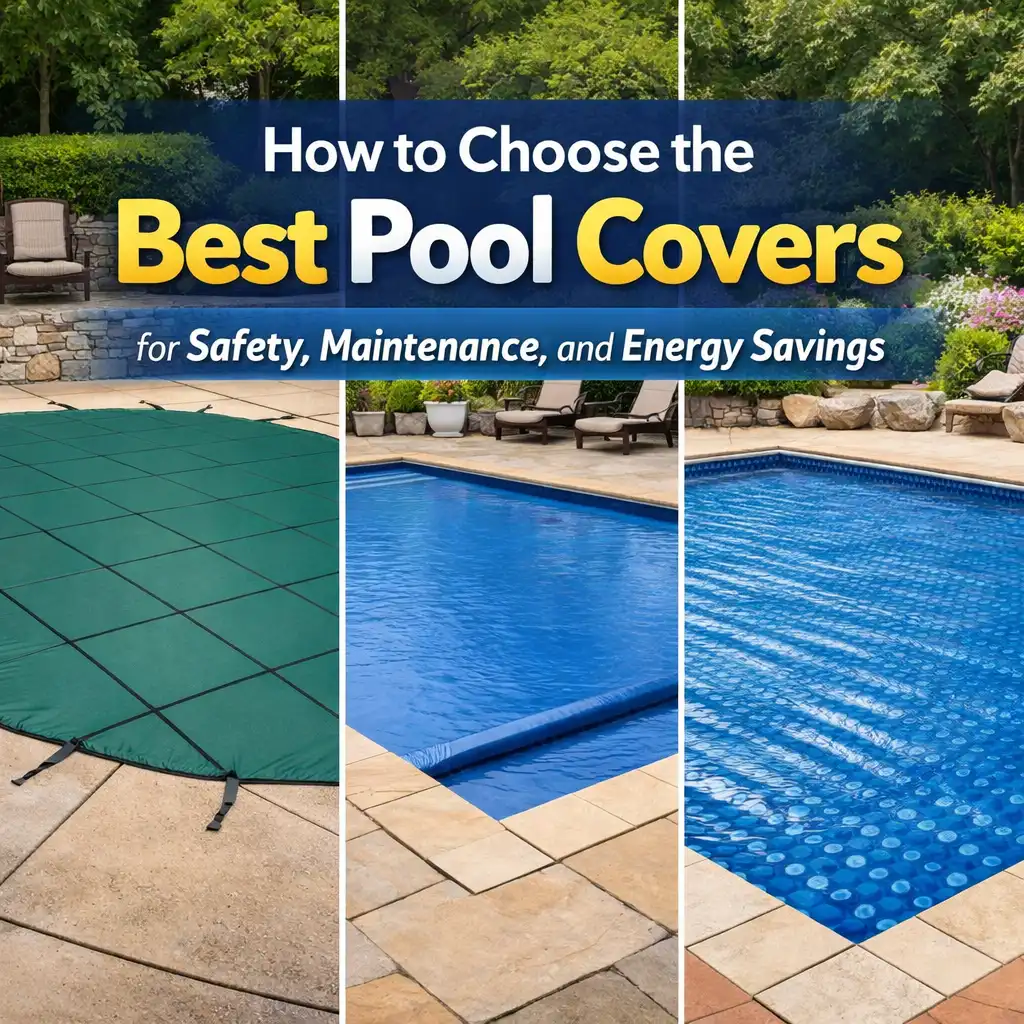 How to Choose the Best Pool Covers for Safety, Maintenance, and Energy Savings